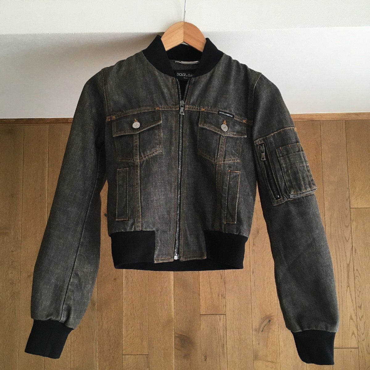 美品 DOLCE & GABBANA ドルチェ＆ガッバーナ デニム ジャケット38 