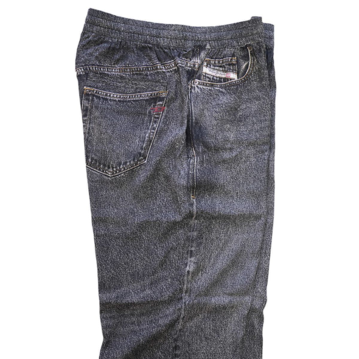 ◇ DIESEL ◇ディーゼル◇トロンプルイユ デニム 転写プリント パンツ