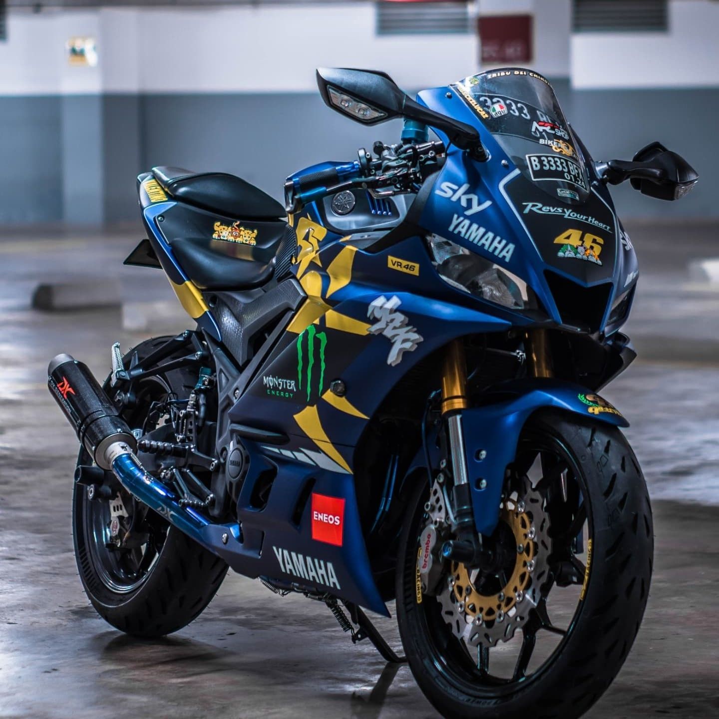 DX GENERATION XLASH フルエキマフラー CBR250RR YZF-R25 MT-25