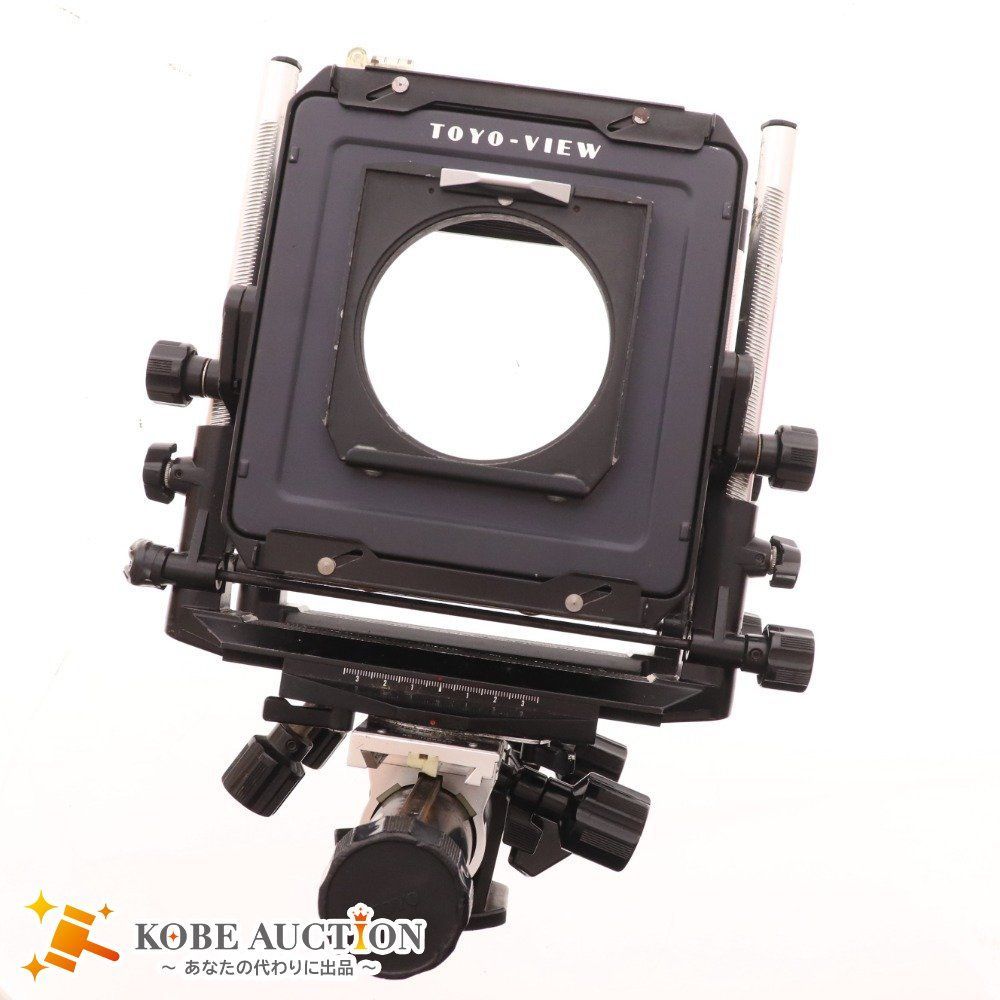 □ トヨ TOYO-VIEW 45G 大判 フィルムカメラ 蛇腹 レンズボート付き