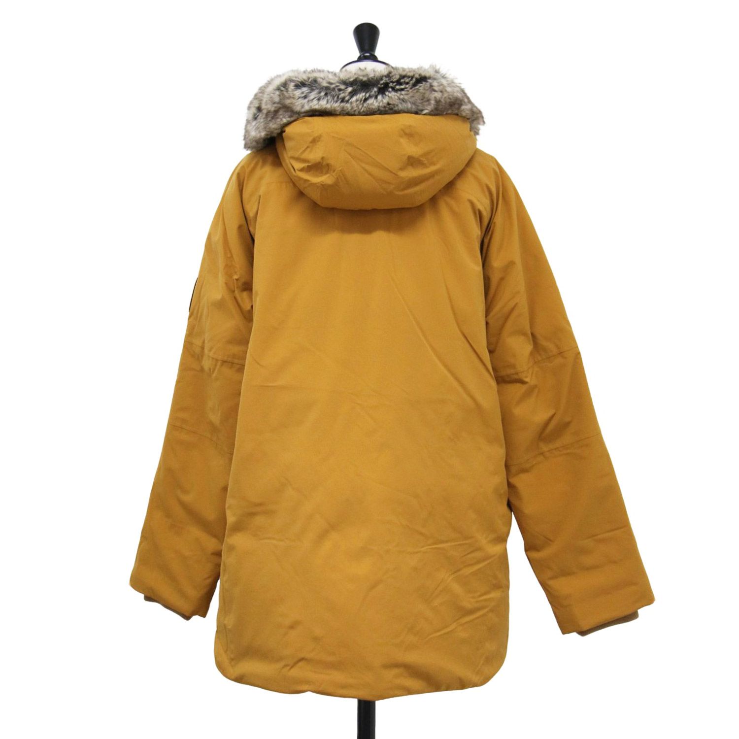 AIGLE エーグル ジャケット イエロー サイズ:40(L) | フード付き 