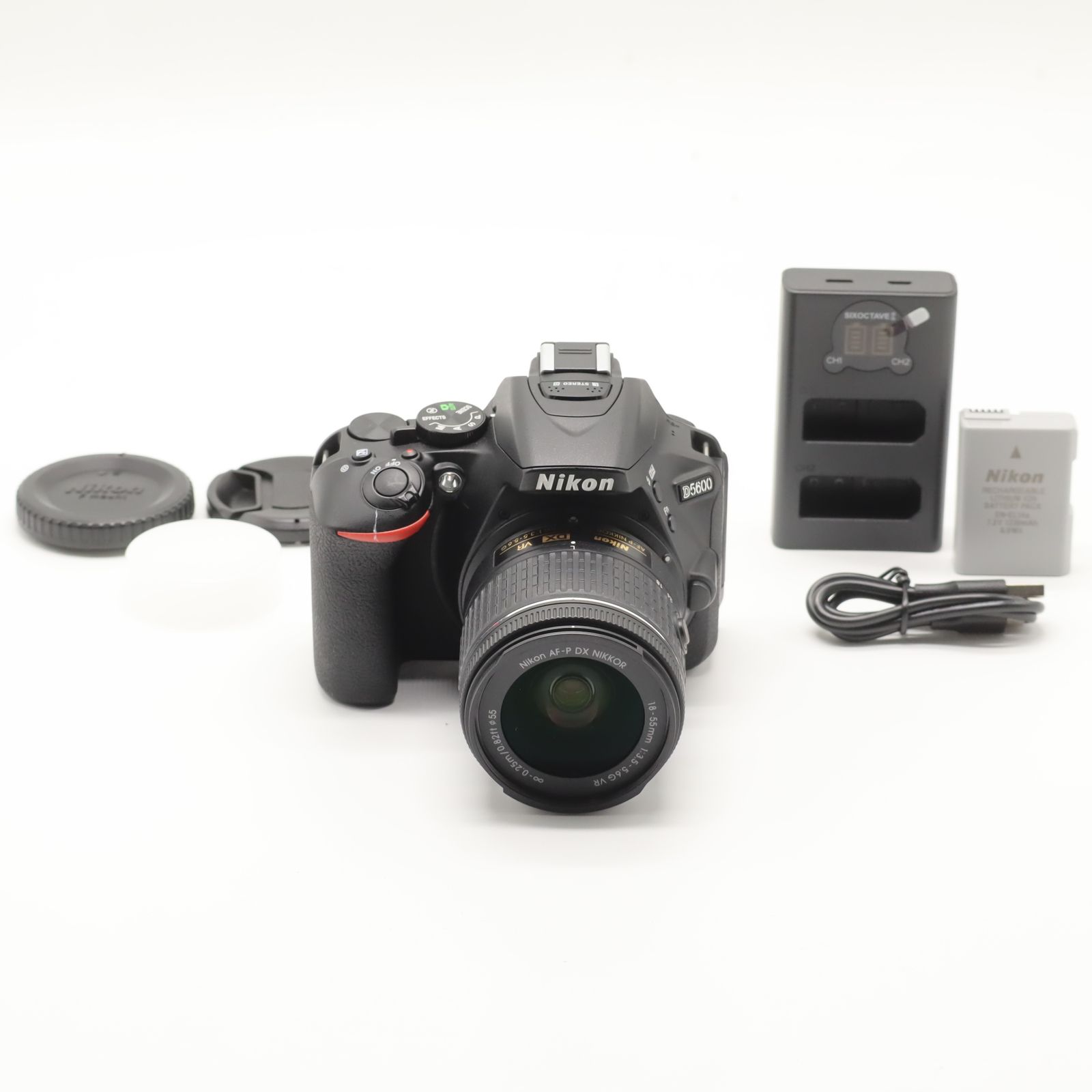 Nikon D5600 AF-P 18-55 VR レンズキット ショット数 3929回