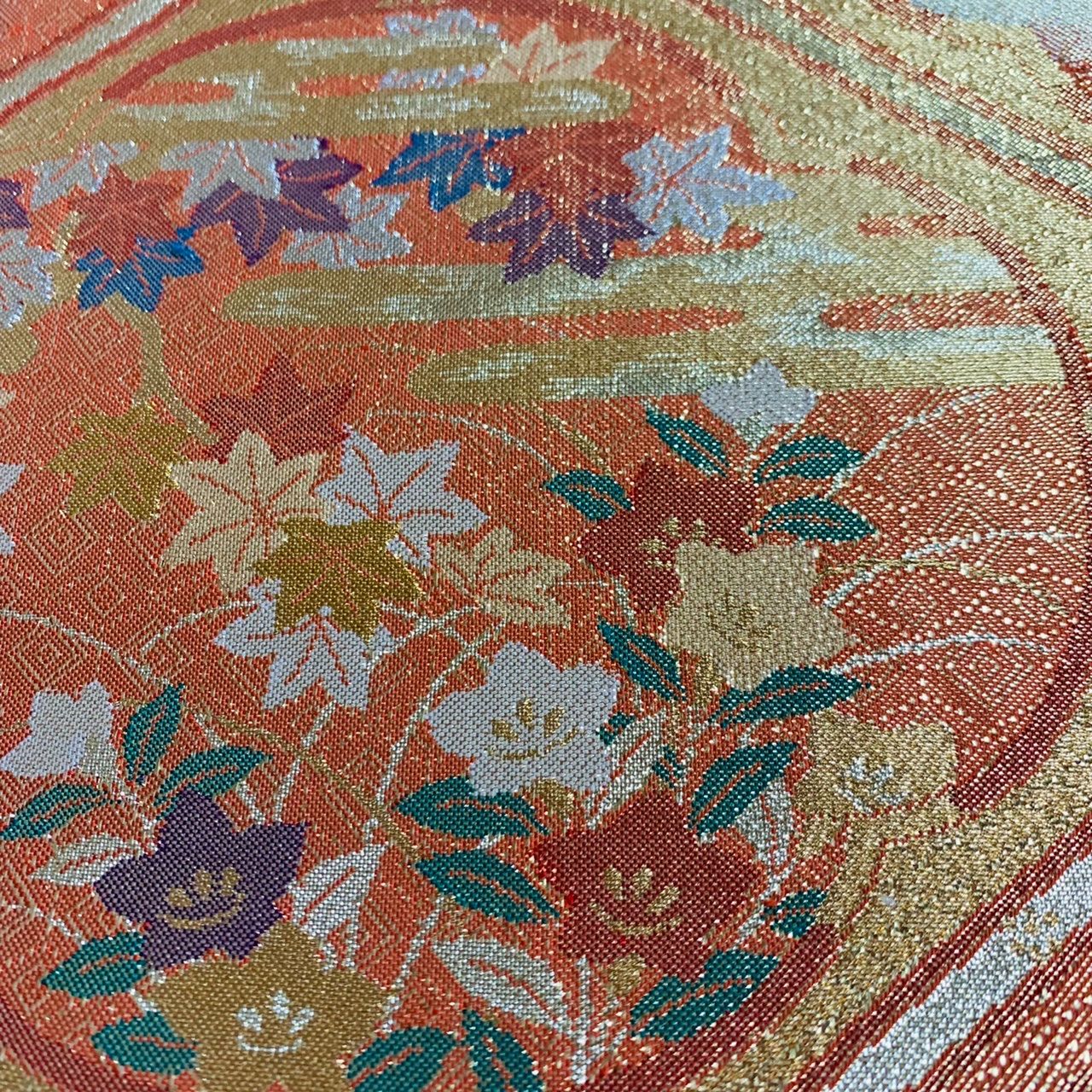 👘ひな祭り 新品・未使用 帯 テーブルランナー 兼 タペストリー 👘ひな祭り 新品・未使用 帯 テーブルランナー 兼 タペストリー