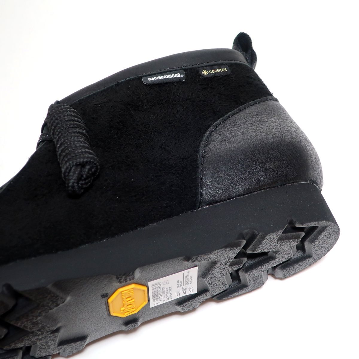 CLARKS ORIGINALS x NEIGHBORHOOD WALLABEE BOOT GTX BLACK UK7 25cm
