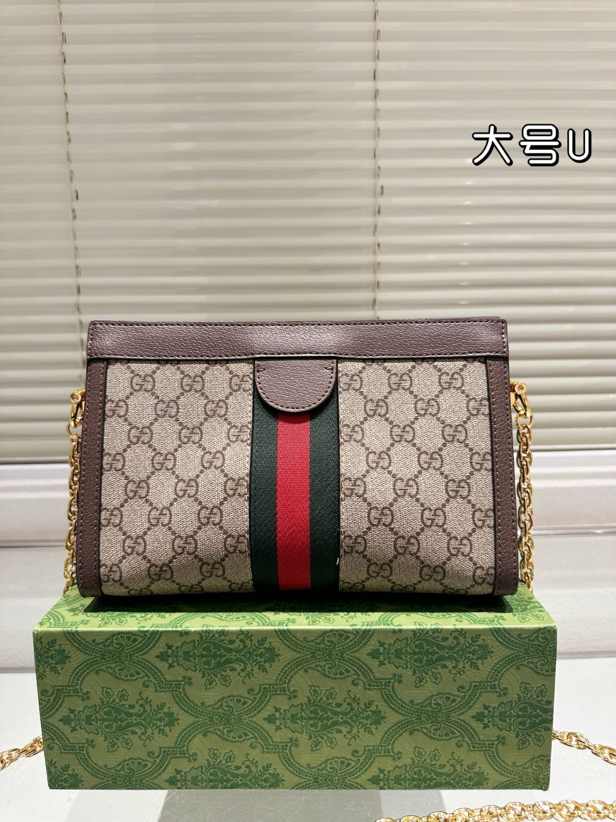 【未使用品】GUCCI オフィディア スエード　クラッチバッグ　 ヴィンテージ 今日特価】Gucci Ophidia Original Cowhide Top Grade Clutch