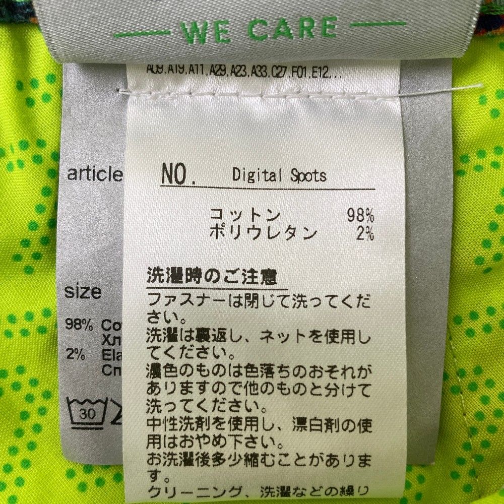 サイズ：50 O アルベルト  ハーフパンツ 総柄 ブルー系 [240101426188] ゴルフウェア メンズ ストスト サイズ：50 ALBERTO アルベルト ハーフパンツ 総柄 ブルー系