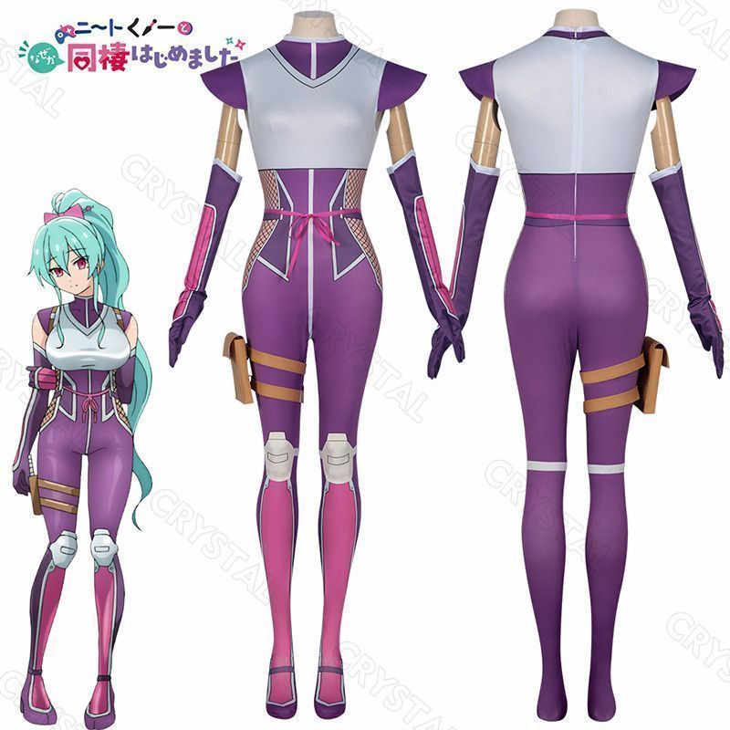 ニートでオタクなくノ一となぜか同棲はじめました コスプレ 百地彩夢 コスプレ衣装 人気 キャラクター ももちあやめ コスプレ用 イベント