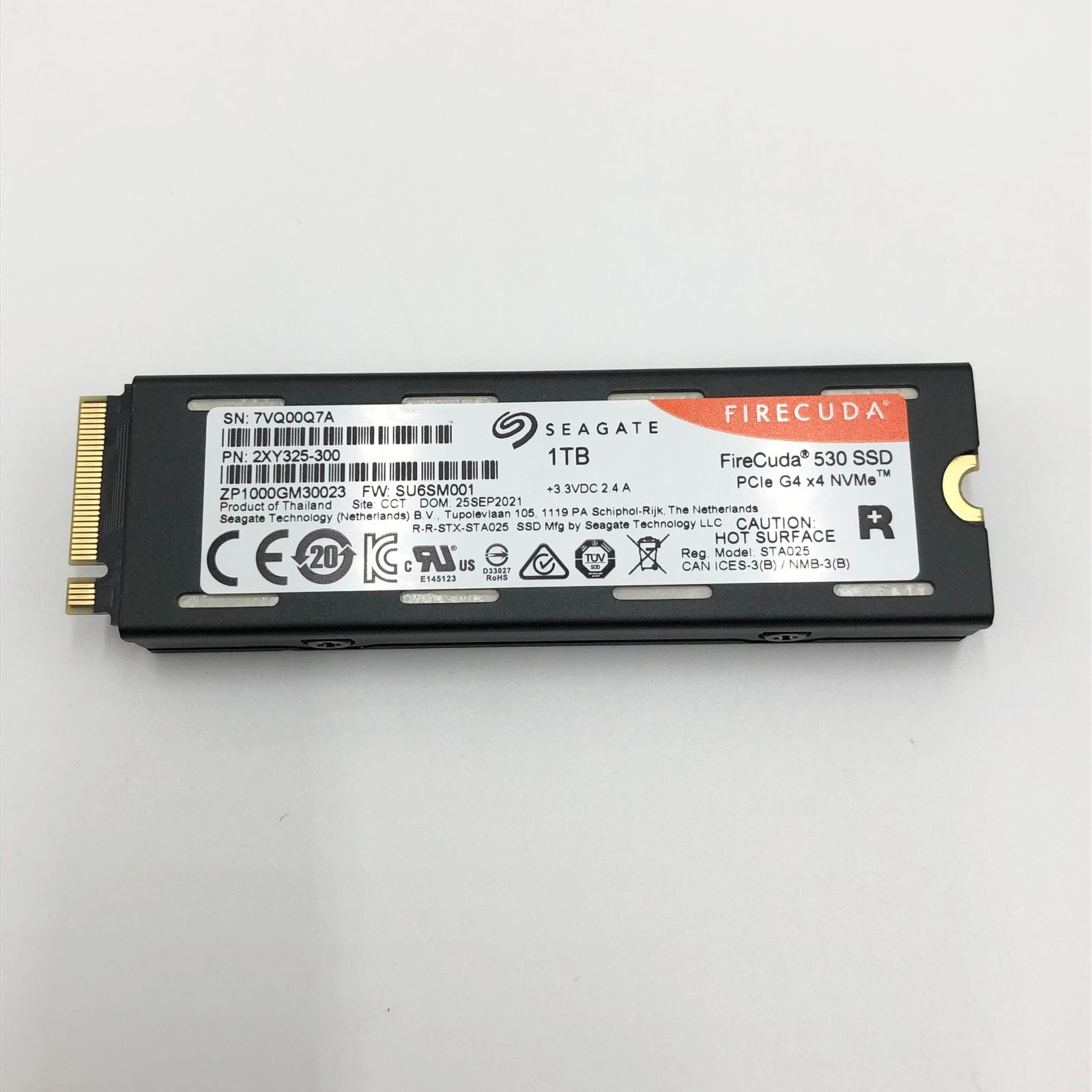 Seagate Seagate FireCuda530 M.2ヒートシンク付き 2TB FireCuda 530 M