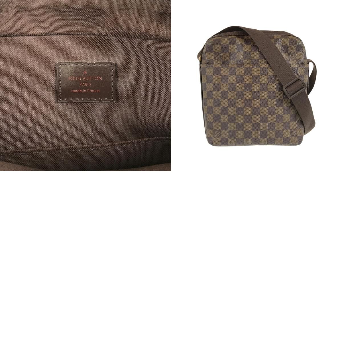 【限定価格】LOUIS VUITTON ルイヴィトン ショルダーバッグ ダミエ トロターボブール 肩掛け 斜め掛け 鞄 かばん N41135    ブラウン 茶 ゴールド金具 レディース 定番【品】