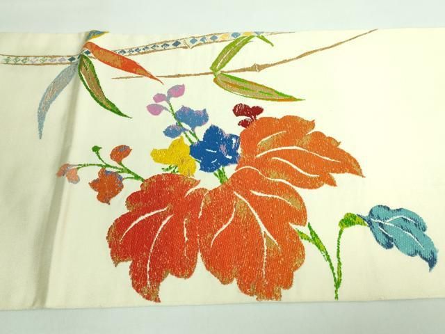 平和屋本店■最高級　龍村平蔵製　太鼓柄　本袋帯　光悦桐竹錦　蒸栗色地　金銀糸　逸品　DZAA5885kh5 平和屋本店□最高級 龍村平蔵製 太鼓柄 本袋帯 光悦桐竹錦 蒸栗色地 金