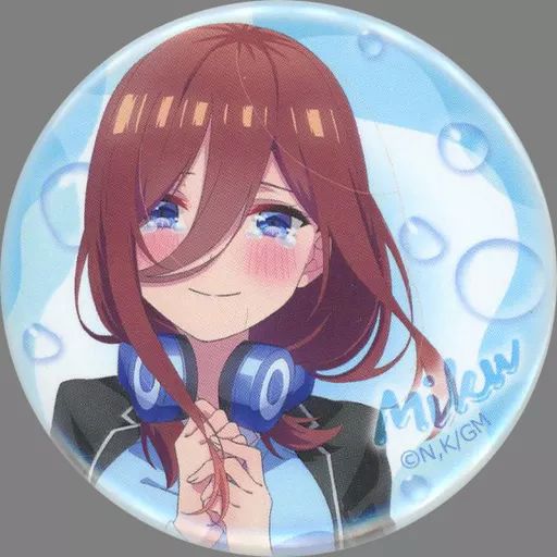 中古】バッジ・ピンズ 中野三玖 「映画 五等分の花嫁 POP UP SHOP in