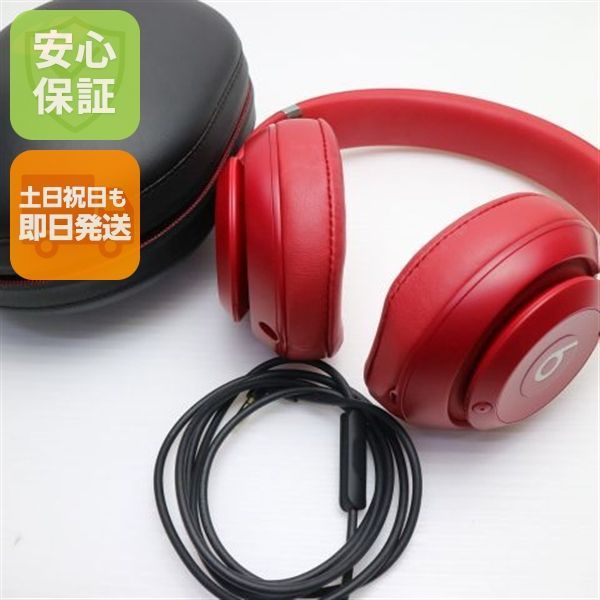 Beats studio3 wireless MQD02PA|A レッド ワイヤレスヘッドホン Beats 土日祝発送OK 09000