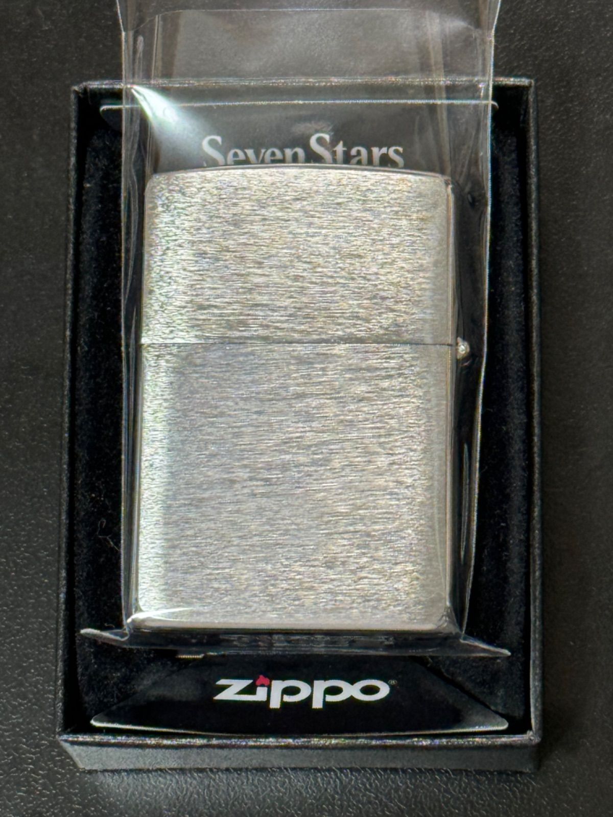 zippo Seven Stars silver 限定品 七連星 セブンスター 2016年製 SEVEN 