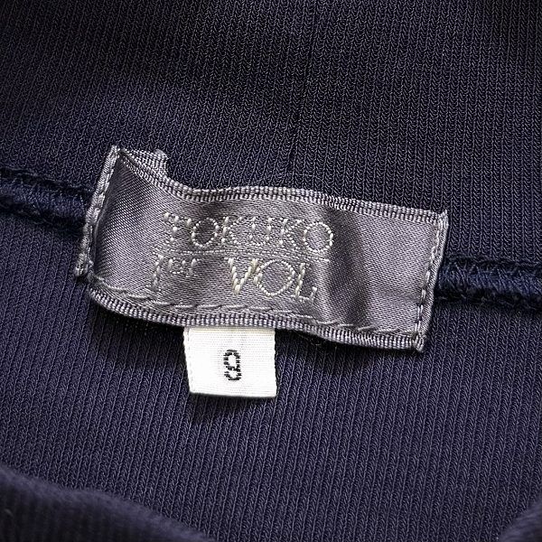 snc トクコ TOKUKO1erVOL チュニック 9 紺系 マルチ 人物柄 ハイネック