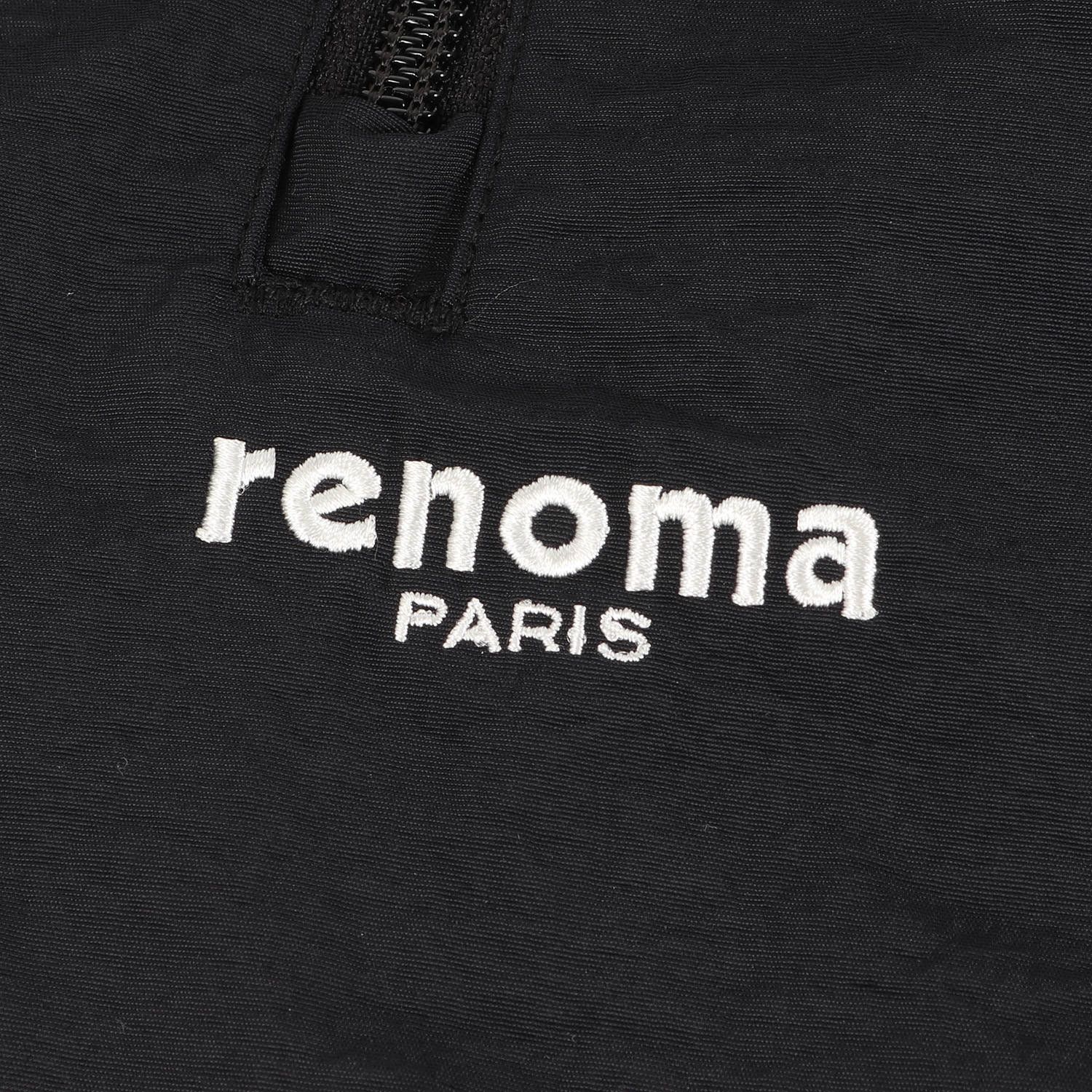 新品 renoma レノマ パンツ サイズ:L 2022年モデル ビッグロゴ ナイロンパンツ BIG LOGO NYLON PANTS / イージー スポーティー スポカジ ラグスポ ブラック 黒 ボトムス ズボン【メンズ】 新品 renoma レノマ パンツ サイズ:L 2022年モデル ビッグロゴ
