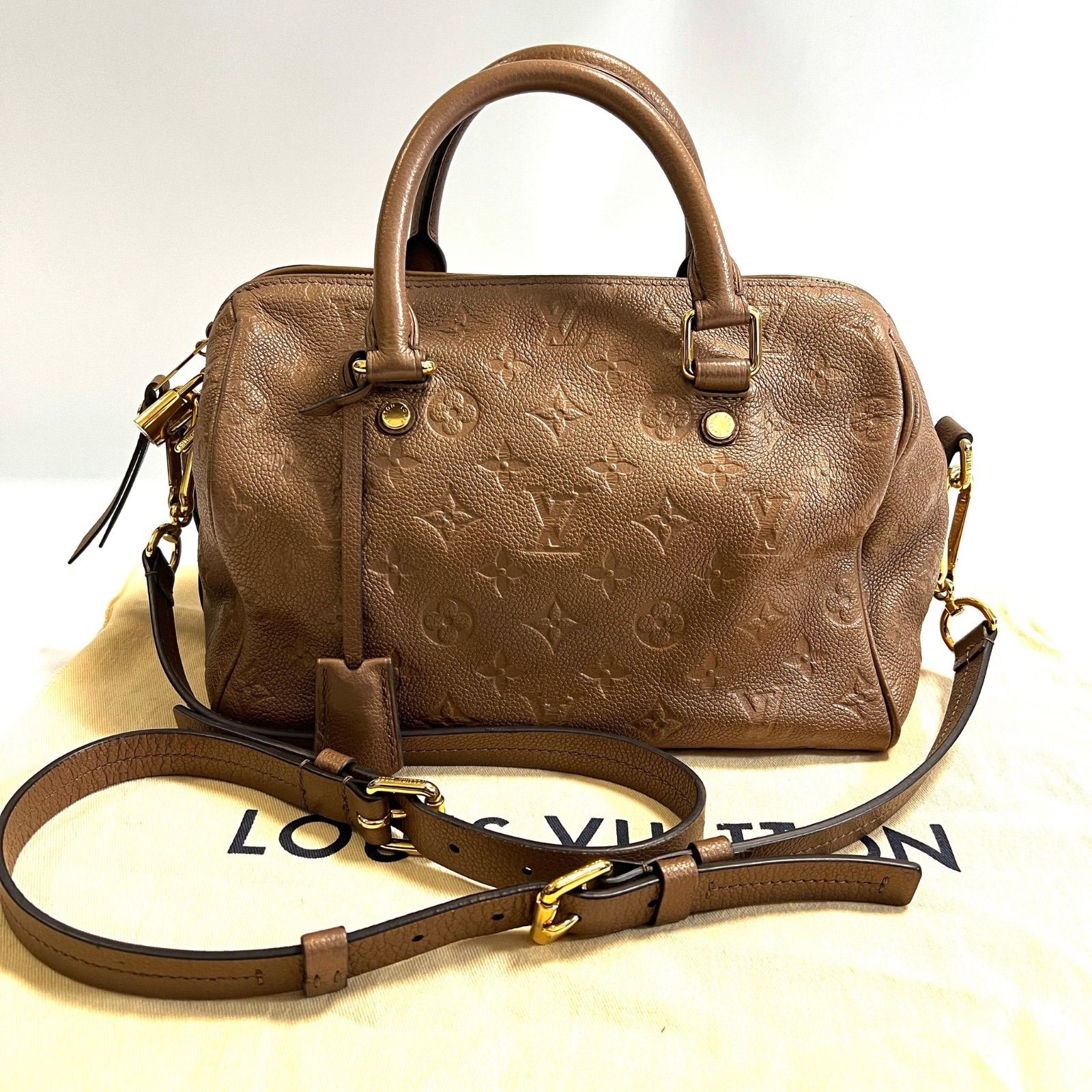 Louis Vuitton スピーディー25 Bandorier ショルダー