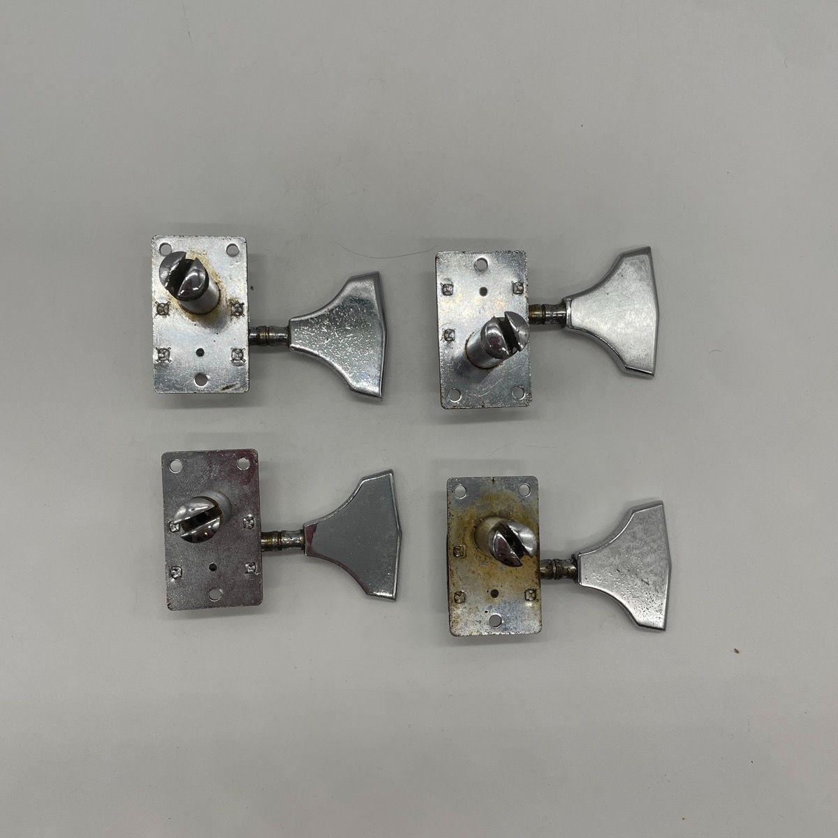 エレキベース用 クローム 1960年代 ビンテージペグ 日本製 Guitar Pegs