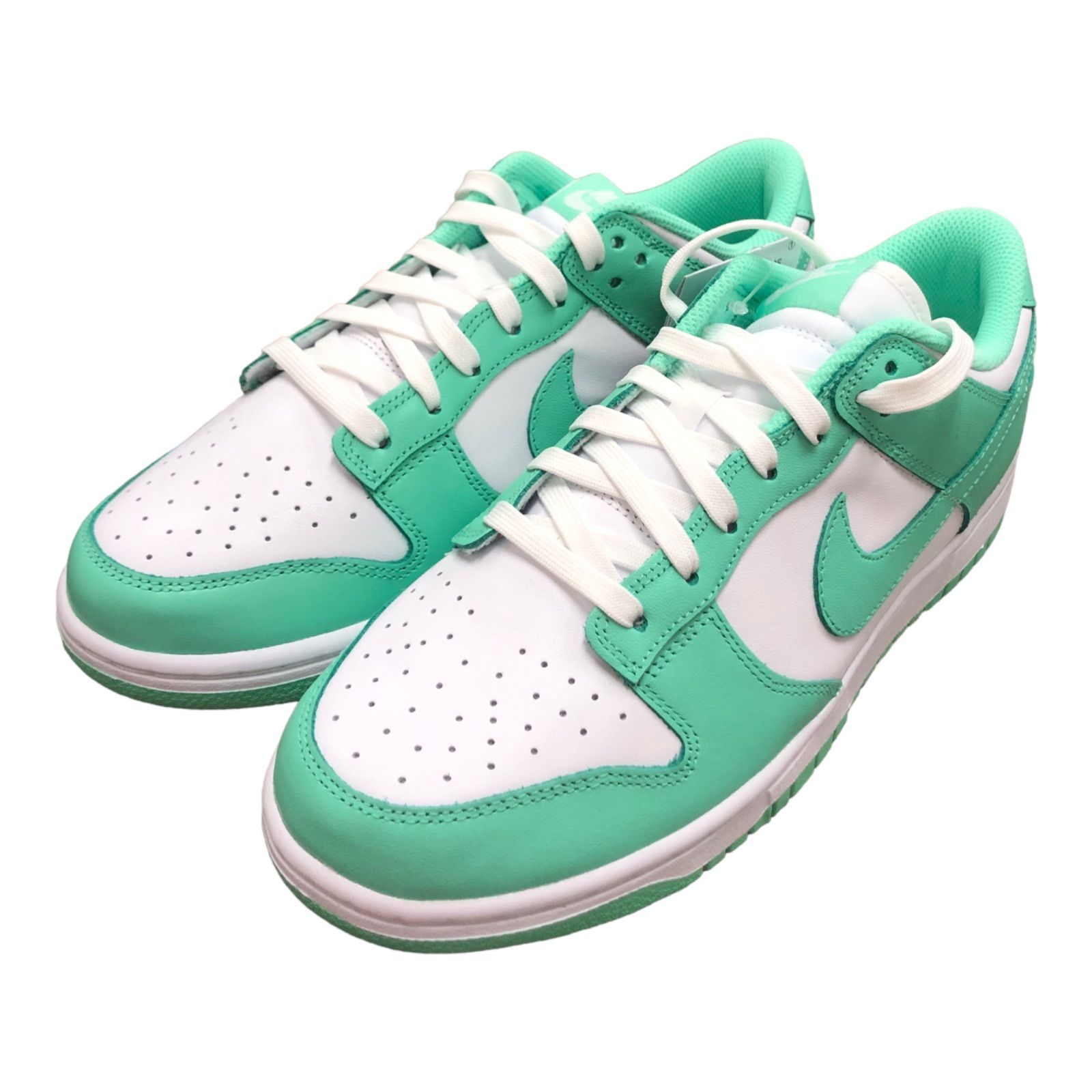 ♪09167 ナイキ スニーカー NIKE WMNS DUNK LOW GREEN GLOW DD1503-105 