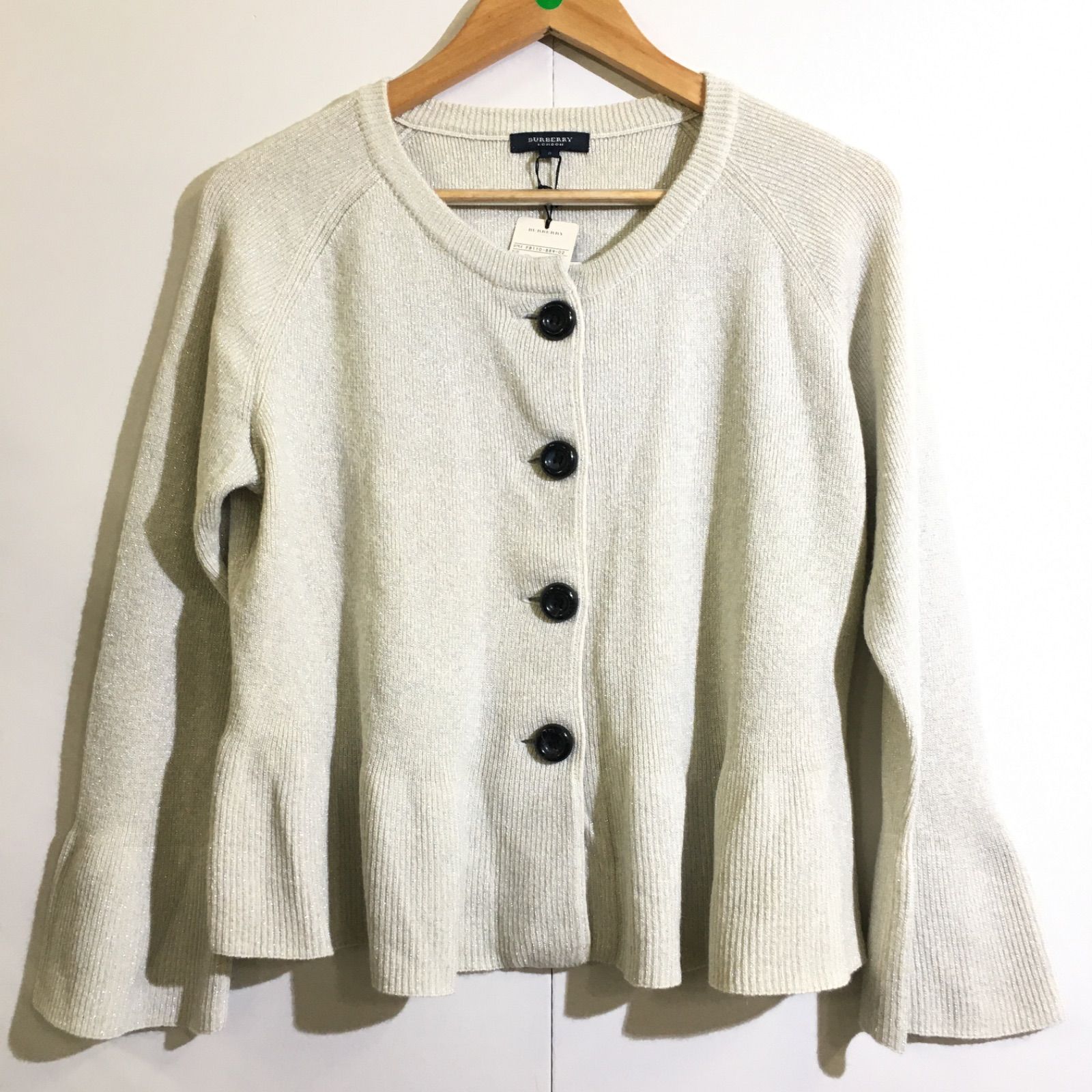 タグ付き美品】BURBERRY LONDON バーバリーロンドン ラメ入りニット 