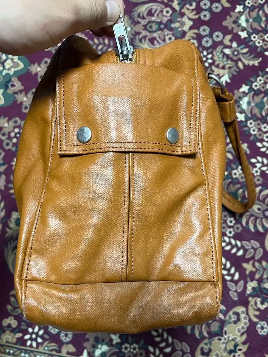 未使用に近い　PORTER ポーター FREE STYLE ボストン　キャメル 未使用に近い PORTER ポーター FREE STYLE ボストン キャメル 新品同様