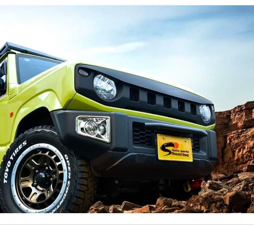 ジムニー JB64W JB74W フロントバッドフェイス グリル マットブラック