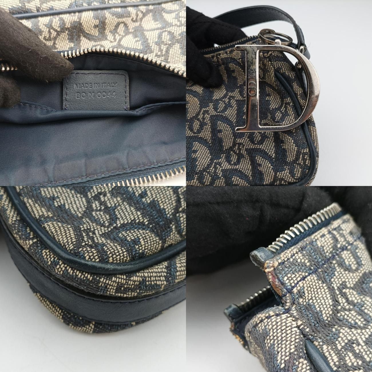 Diorトロッターネイビー×グレージャガードBO