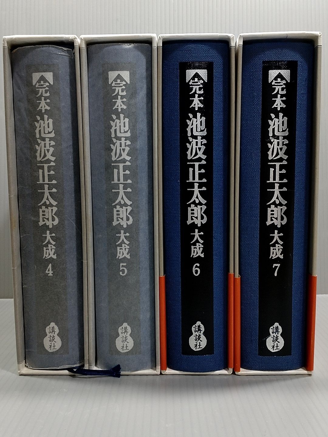 完本 池波正太郎 大成4〜7 鬼平犯科帳 一〜四