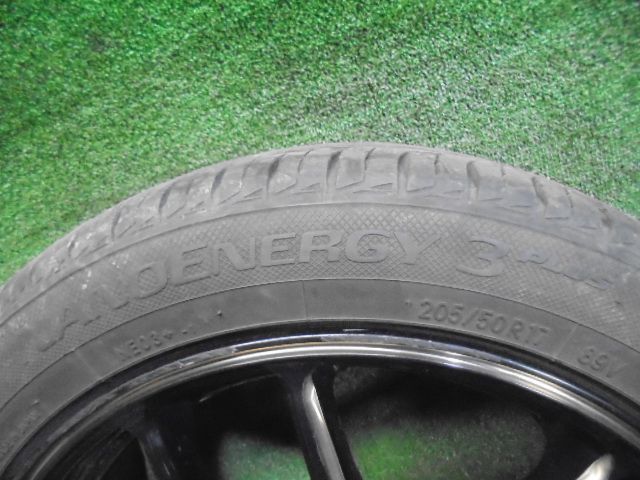 5FM506 G1 205 50R17 トーヨー NANOENERGY 3PLUS 夏タイヤ WORK EMOTION Kiwami アルミホイール4本セット FFCRYSTALESIA_COM