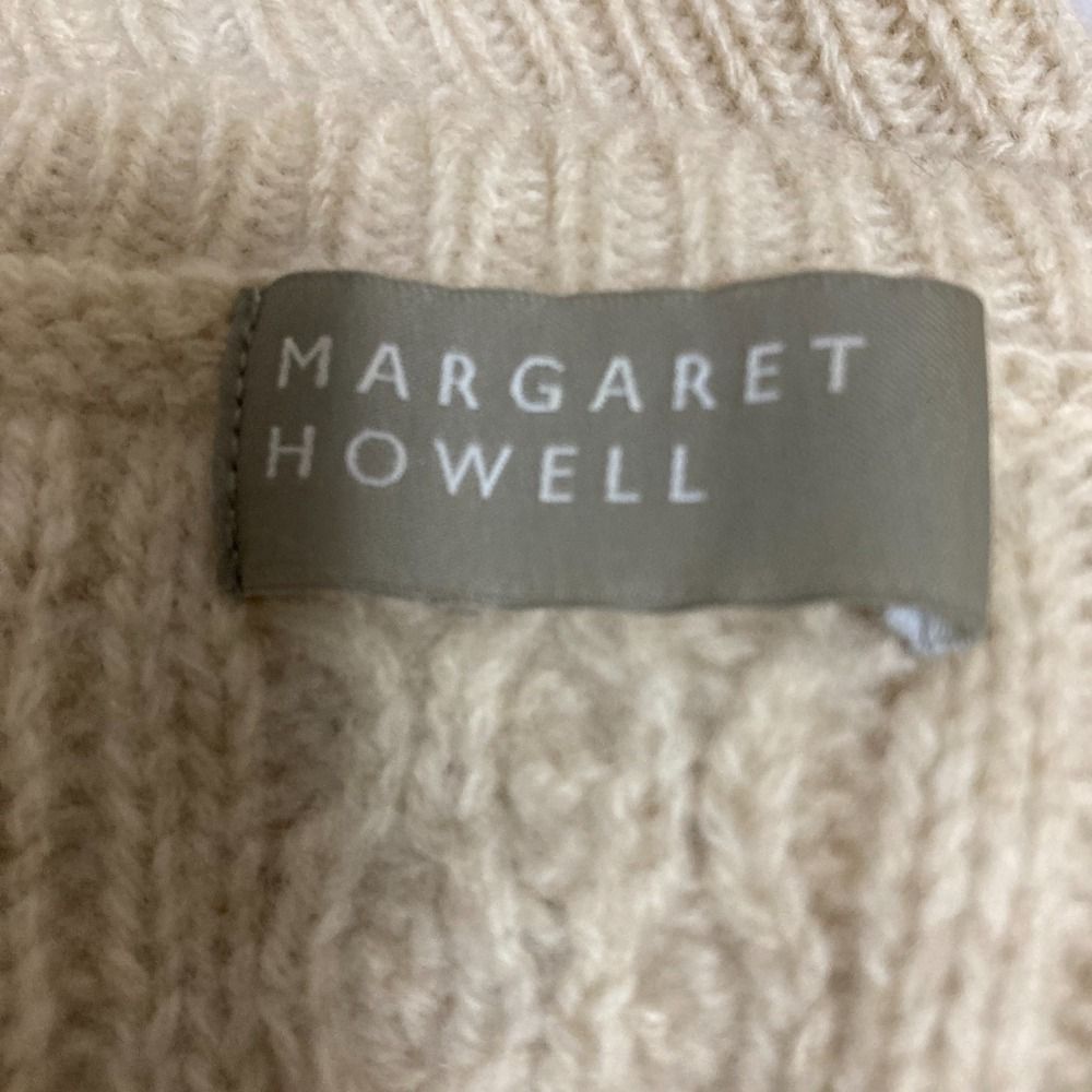MARGARET HOWELL - MARGARET HOWELL ニット・セーター F アイボリー 【古着】【中古】 美品 MARGARET HOWELL マーガレットハウエル 長袖 ケーブル