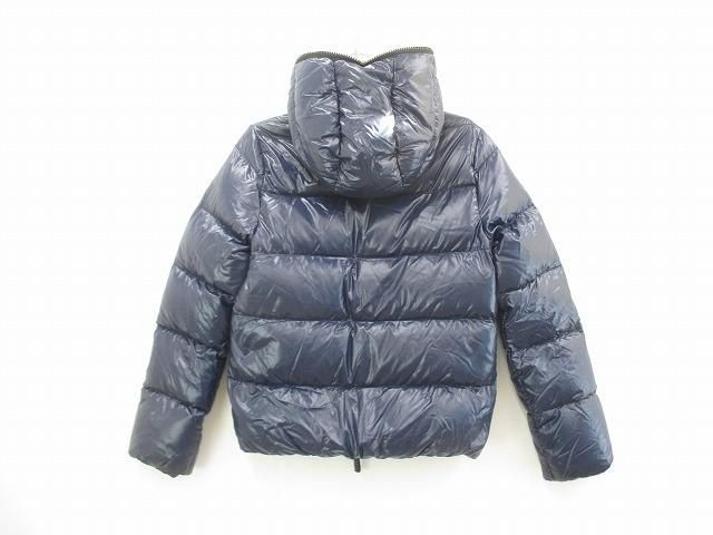 中古 デュベティカ DUVETICA ダウンジャケット フルジップ 44 紺