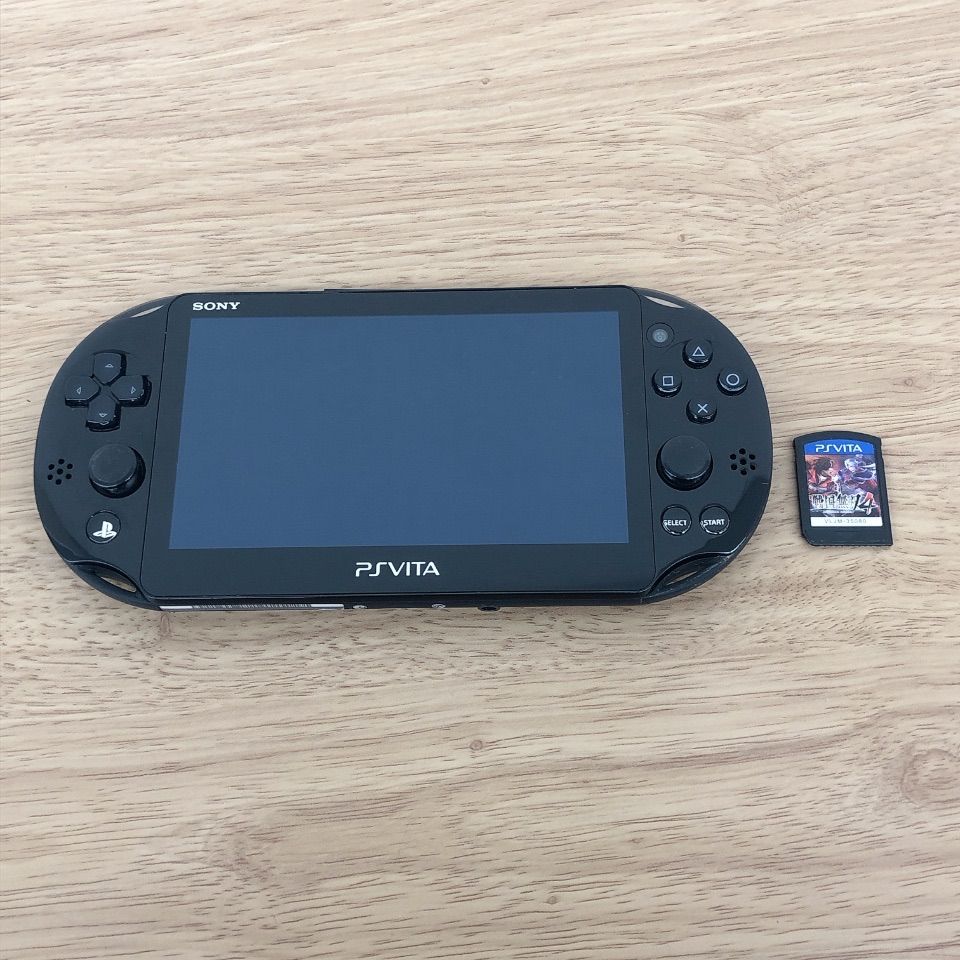 ☆【通電確認済】PS VITA 本体 PCH-2000 ブラック 戦国無双4【ゲーム機 
