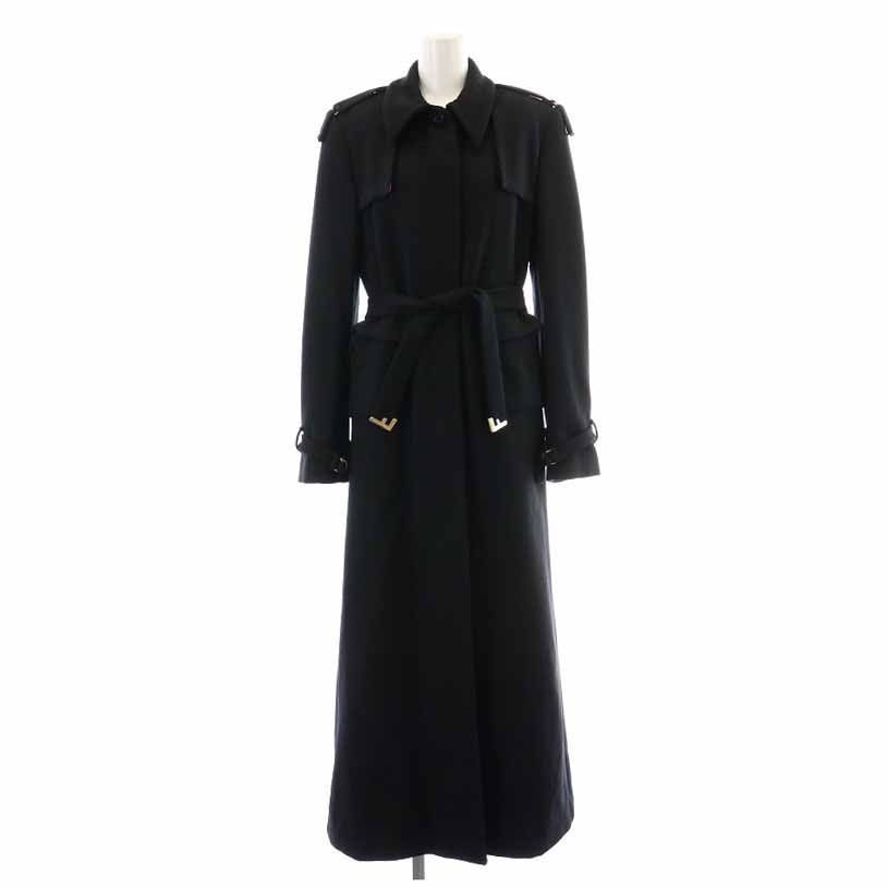 FENDI JEANS マキシ丈 ロングコート Fロゴベルト FENDI JEANS マキシ丈 ロングコート Fロゴベルト 6/15まで限定