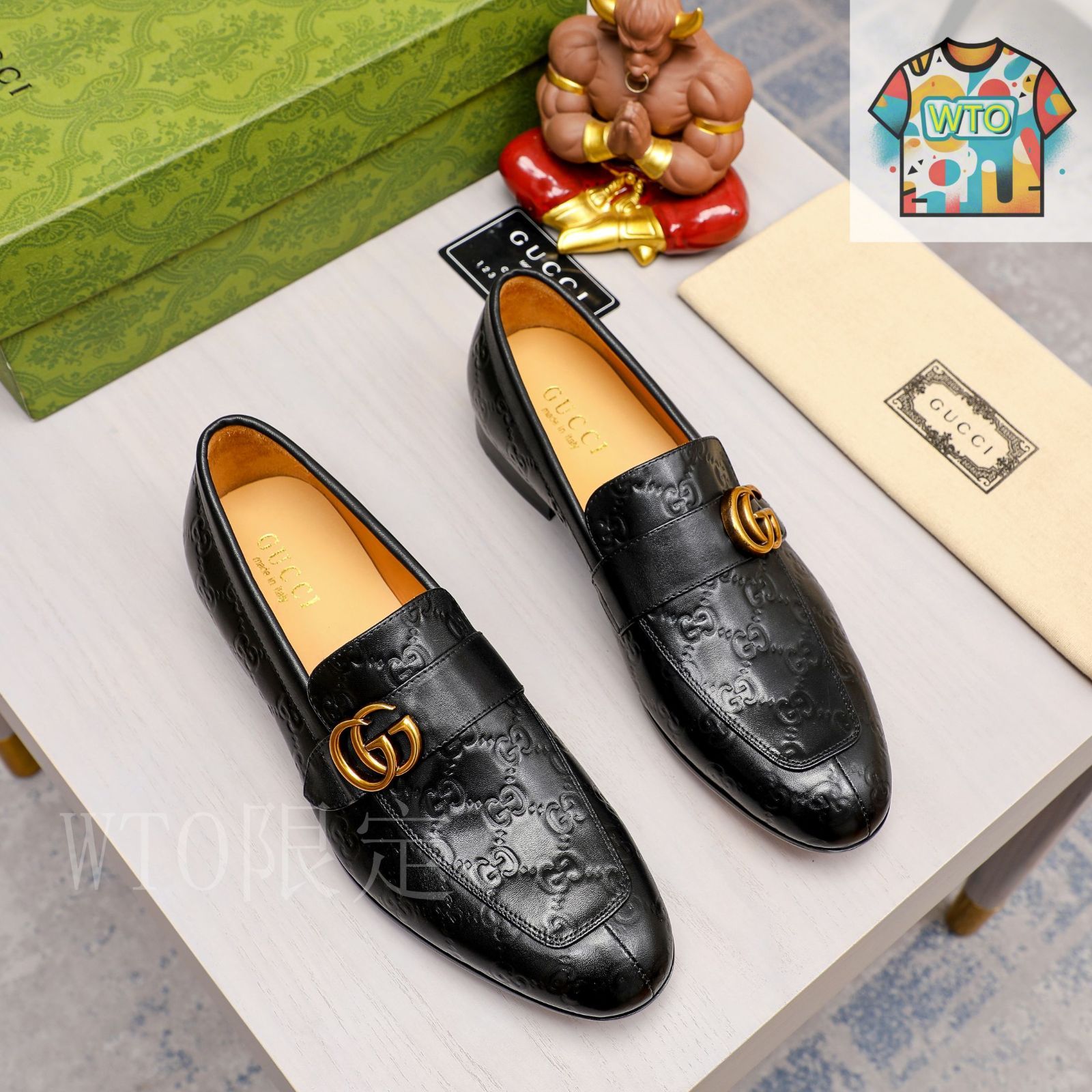 GUCCI グッチ ビジネスシューズ 革靴 GUCCI グッチ 革靴 ビジネスシューズ ローファー 金具プレート