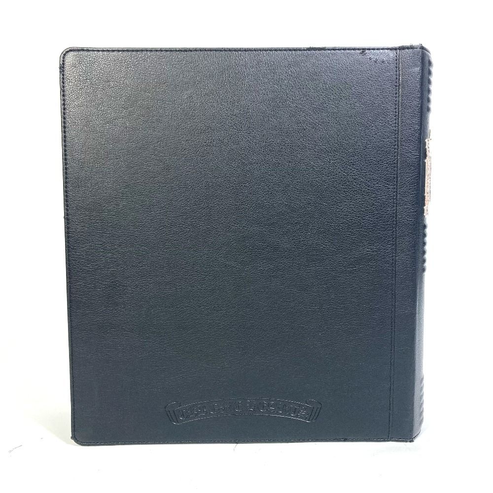 Chrome Hearts クロムハーツ バインダー未使用‼️ クロムハーツ ◇ ホースシュー バインダー ◇ レザー ブラック