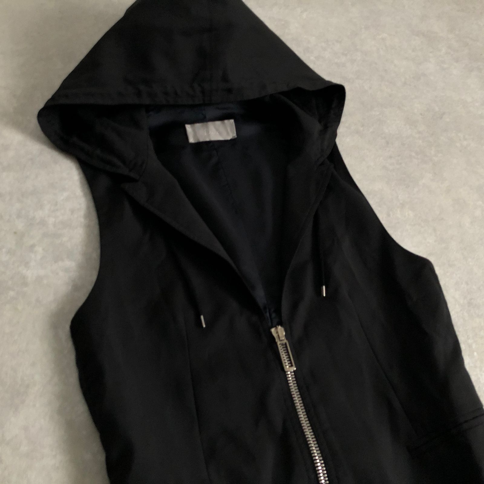 ディオールオム dior homme 09SS ベスト ブラック 46 09ss Dior Homme Archive vintage フード ジレ ベスト