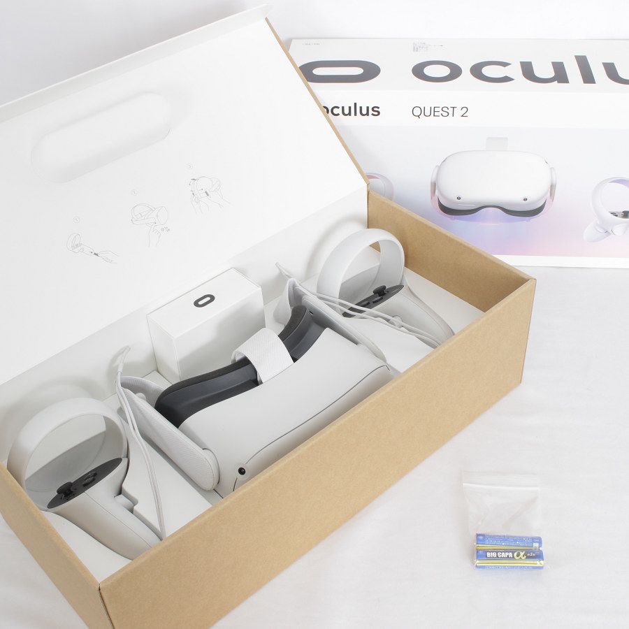 美品】Oculus Quest2 64GB VR ヘッドマウントディスプレイ ヘッド