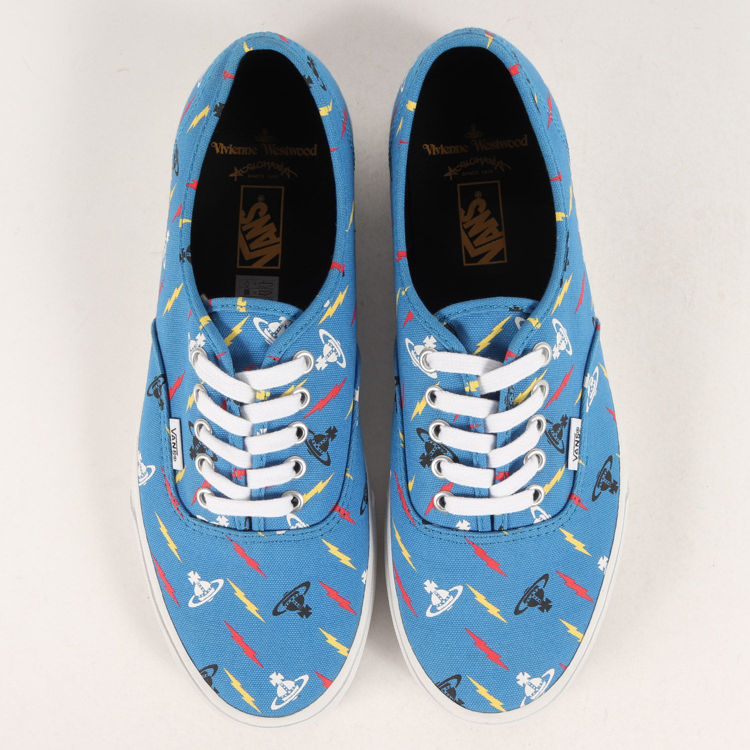 vivienne westwood ヴィヴィアン ウエストウッド サイズ:28.5cm 19AW VANS Authentic  (VN0A2Z5IV7C) / ANGLOMANIA Orb Thunderbolt オーセンティック マルチカラー US10.5 - メルカリ