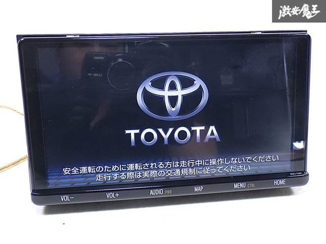 トヨタ 純正 NSZT-Y68T 08605-00B40 メモリーナビ SDナビ CD DVD 地図データ2021年 フルセグ 地デジ Bluetooth 棚N-2