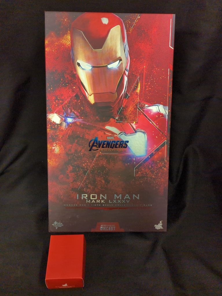 HOTTOYS MOVIE MASTERPIECE DIECAST IRON MAN MARK 85 / DIECAST (ヴァリアントヘッド付) MMS528