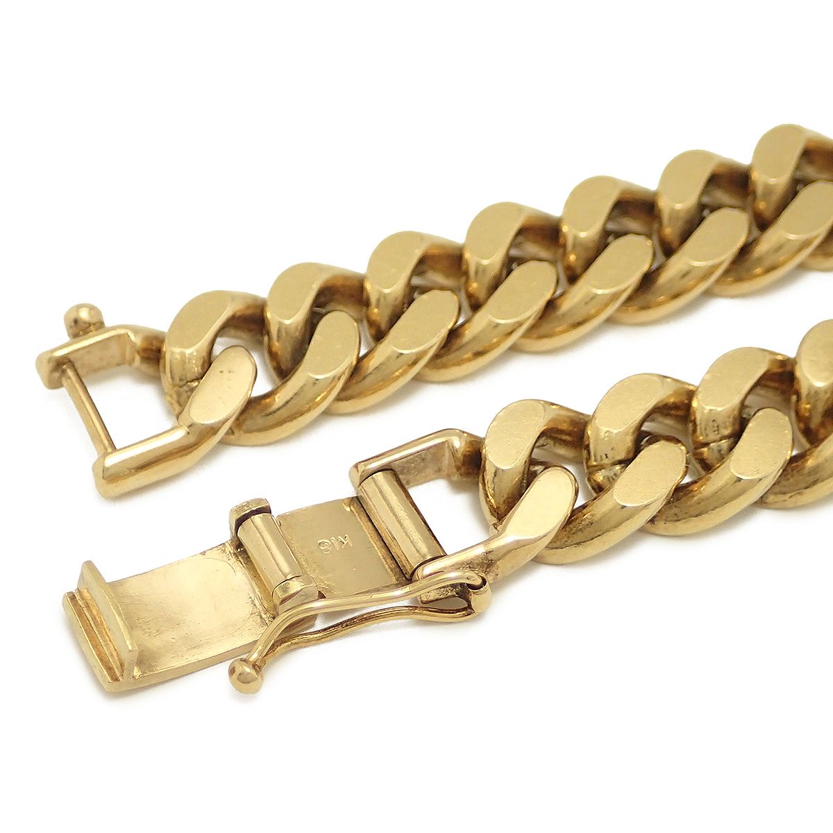 KIHEI 喜平 キヘイ ブレスレット K18 18金 ゴールド 20g 20.0cm YG 6面