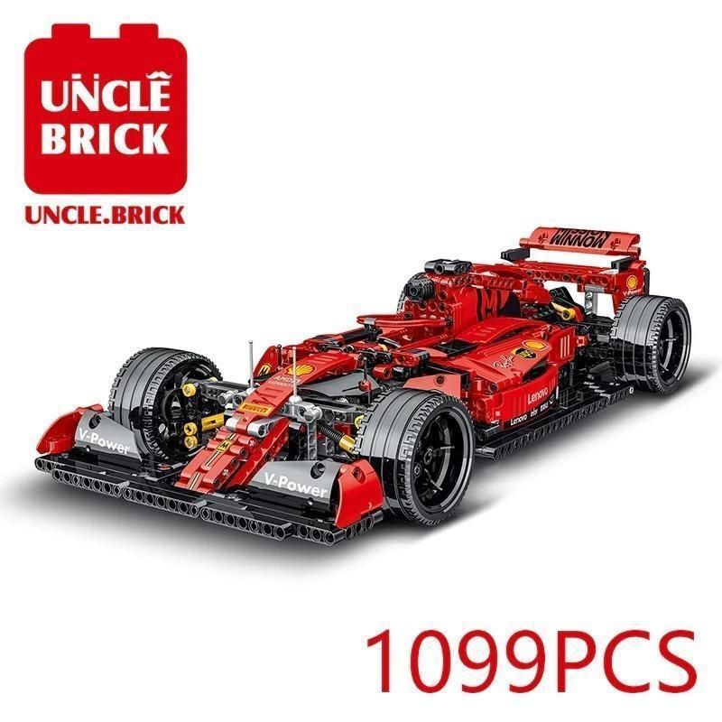 レゴ互換 テクニック フェラーリ SF90 F1タイプ 組み立てブロック 1099パーツ 外箱なし kkkzsv