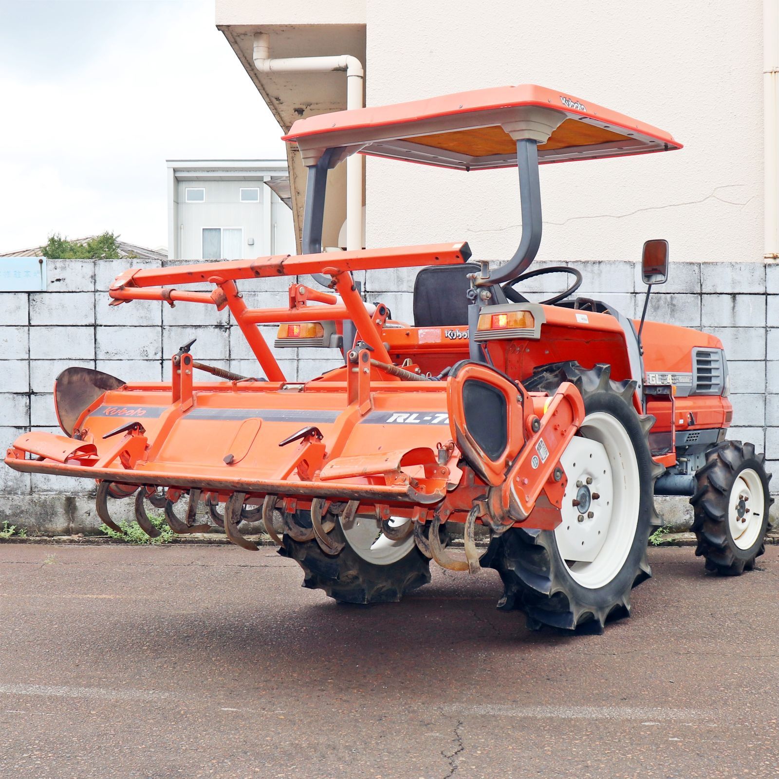 「新潟県長岡市発」クボタ　ロータリ　RL17G 動作確認済み 新潟県長岡市発」クボタ ロータリ RL17G 動作確認済み - メルカリ
