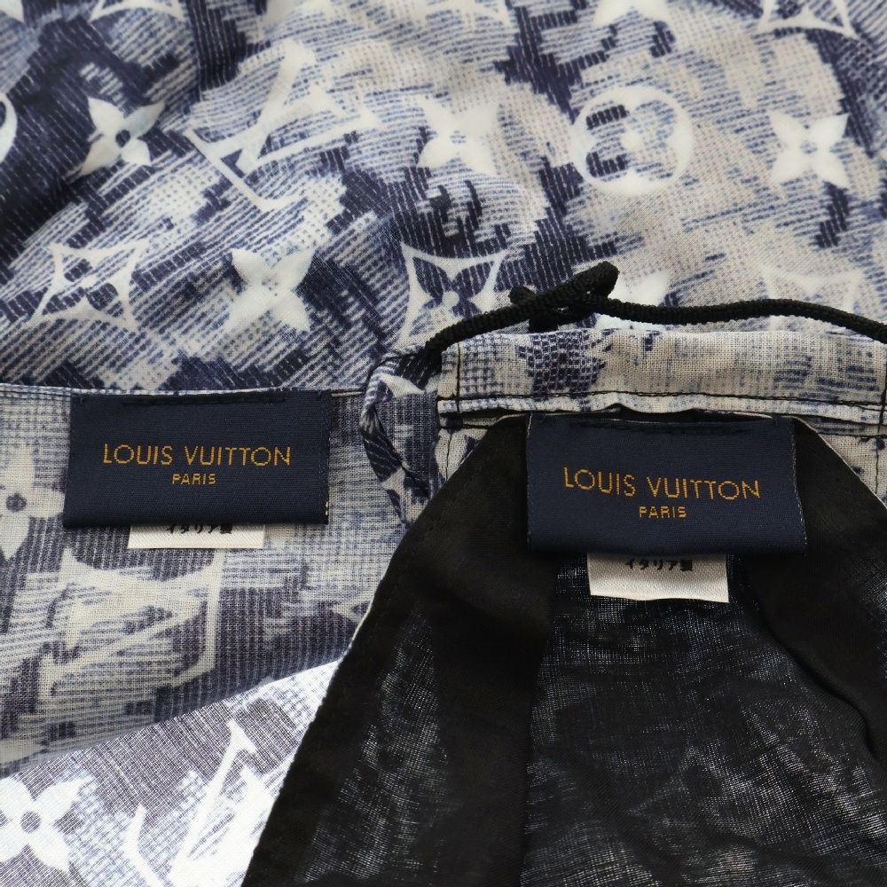 LOUIS VUITTON 良品✨ルイヴィトン モノグラムタペストリー マスク LOUIS VUITTON (ルイヴィトン) 20AW バンダナ モノグラムタペストリー