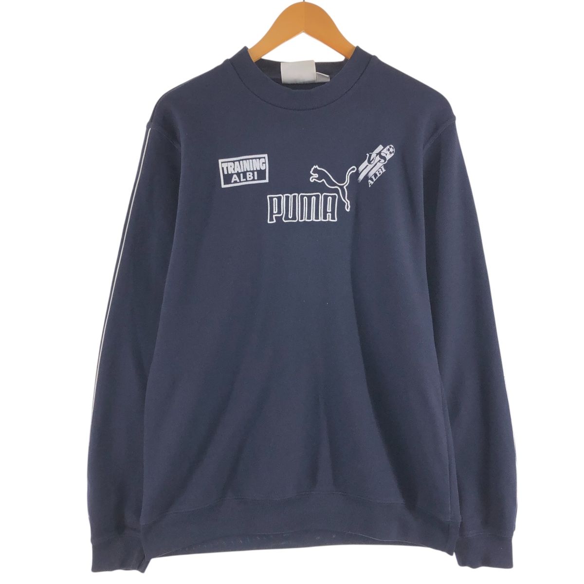 古着 90年代 プーマ PUMA ロゴスウェットシャツ トレーナー メンズL相当 ヴィンテージ/eaa520816