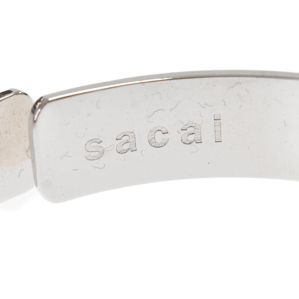 【希少/21ss】sacai サカイ　ラブオーバーバングル　ブレスレット　メンズ 希少/21ss】sacai サカイ ラブオーバーバングル ブレスレット メンズ