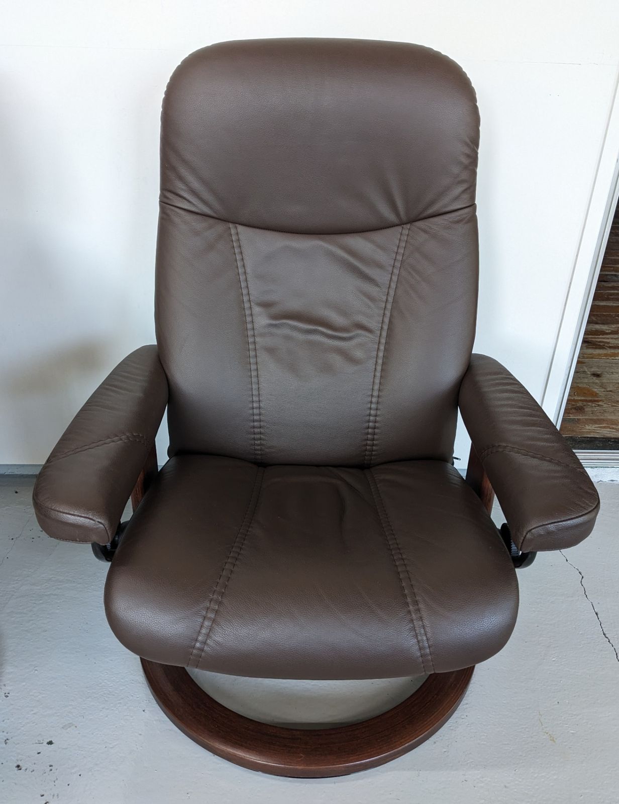 エコーネス EKORNES ストレスレスチェア カジュアルタイプ ダークブラウン M