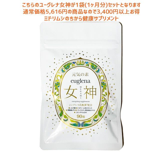 お得ユーグレナ女神セット ライスシリカ 500ml 1個 正規代理店 送料 