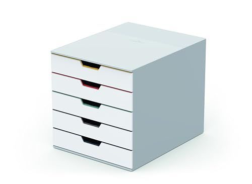 Durable デュラブル レターケース ５段 ホワイト DUR762527