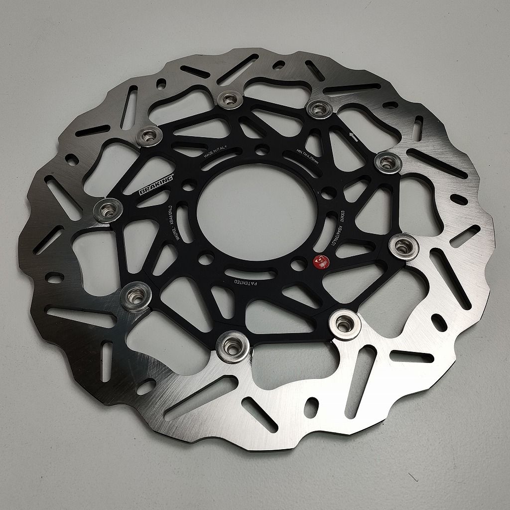 BRAKING ディスクローター WK090L カワサキ ZZR1400 06-10 ZRX1200DAEG 09-12 ZX-10R 08-10 他 76581