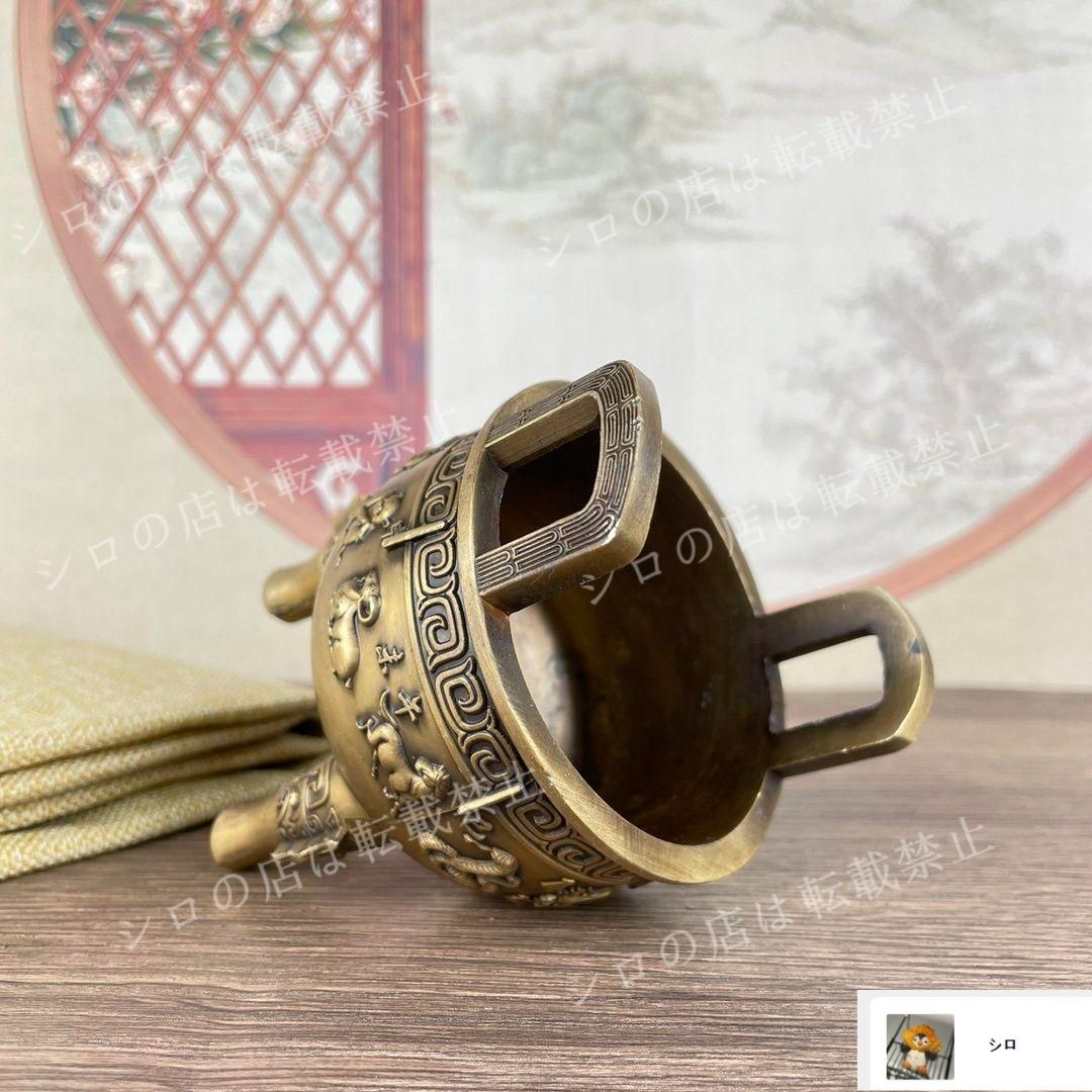 十二支の香炉   装飾品 工芸品  美術品 置物 新品・未使用】十二支 浮彫 香炉 装飾品 工芸品 美術品 置物
